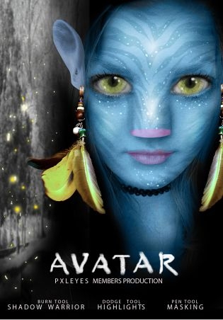 Creation of Avatar Poster: Step 8